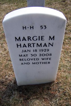 Margie Margaret <I>Cone</I> Hartman 