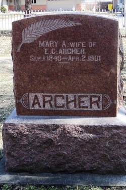 Mary A. <I>Compton</I> Archer 
