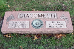 Julia <I>Mariucci</I> Giacometti 