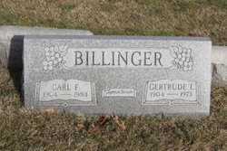 Carl F Billinger 