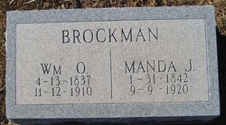 Amanda J “Manda” <I>Edgar</I> Brockman 