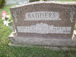 Alice E <I>Welsh</I> Badders 