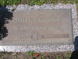 Shirley Ann <I>Thompson</I> Ballard 