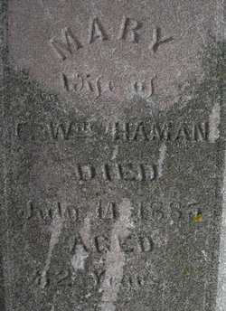 Mary E <I>Edelman</I> Haman 