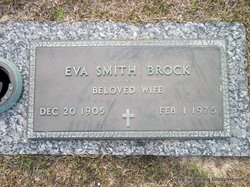 Eva Mae <I>Smith</I> Brock 