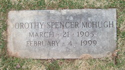 Dorothy <I>Spencer</I> McHugh 