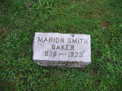 Marion Anna <I>Smith</I> Baker 