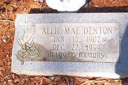 Allie Mae Denton 