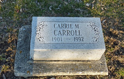 Carrie M Carroll 