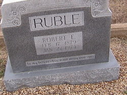 Robert Edgar Ruble 