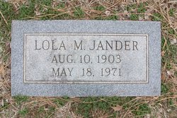 Lola May <I>McCarter</I> Jander 