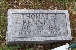 Thomas J Bennett 