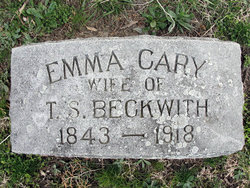 Emma <I>Cary</I> Beckwith 