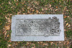 Carmen E <I>Johnson</I> Burrus 