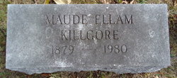Maude Geraldine <I>Ellam</I> Killgore 
