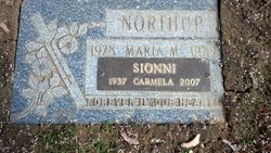 Maria M. <I>Sionni</I> Northup 