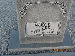 Mary E Kyzer 