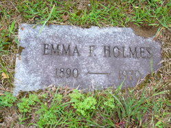 Emma Francis <I>Ramey</I> Holmes 