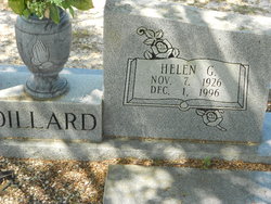 Helen G <I>Goodman</I> Dillard 