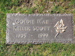 Goldie Mae <I>Keller</I> Scott 