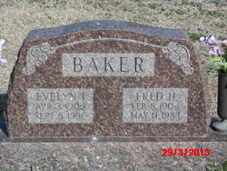 Evelyn Ida <I>Brooks</I> Baker 