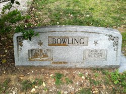 Sarah Jane <I>Todd</I> Bowling 
