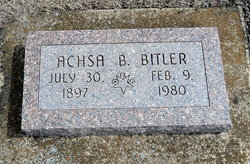 Achsa Beatrice <I>Ivie</I> Bitler 