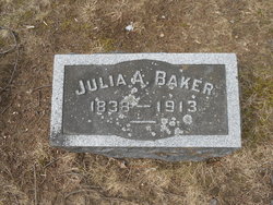 Julia A <I>Sholes</I> Baker 