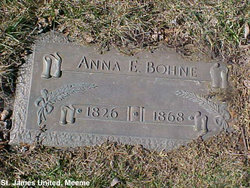 Anna Elizabeth <I>Moede</I> Bohne 