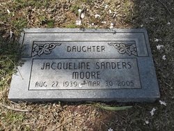 Mary Jacqueline <I>Sanders</I> Moore 