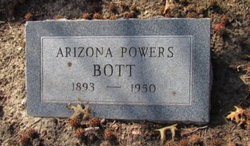 Mrs Arizona Mae <I>Powers</I> Bott 