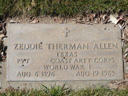 Zeddie Therman Allen 