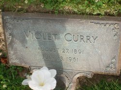 Violet <I>Waite</I> Curry 