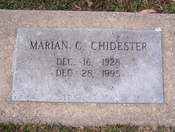 Marian Claudine <I>Newman</I> Chidester 
