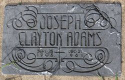 Joseph Clayton Adams 