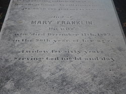 Mary <I>Franklin</I> Hopkins 