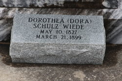 Dorothea “Dora” <I>Schulz</I> Wiede 