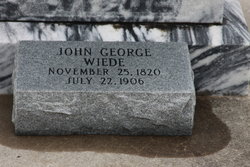 Johann George Christian “John” Wiede 