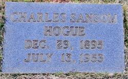 Charles Sansom Hogue 