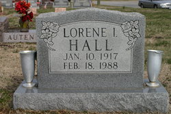 Lorene Imogene <I>Galbraith</I> Hall 