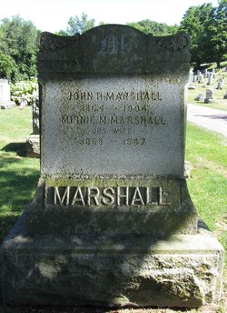 Mary M. “Minnie” <I>Shaw</I> Marshall 