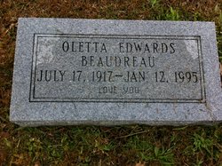 Oletta <I>Edwards</I> Beaudreau 