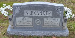 Elizabeth Mae “Bessie” <I>Calhoun</I> Alexander 