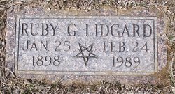 Ruby G. Lidgard 