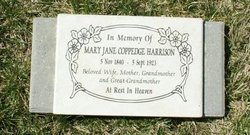 Mary Jane <I>Coppedge</I> Harrison 