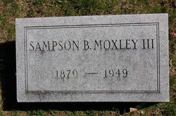 Sampson Buchanan Moxley 