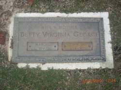 Betty Virginia <I>Dyess</I> George 