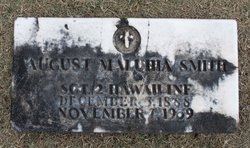 Sgt August Maluhia Smith 