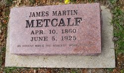 James Martin Metcalf 