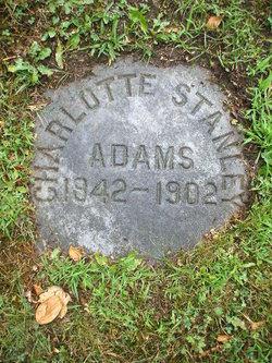 Mrs Charlotte S <I>Stanley</I> Adams 